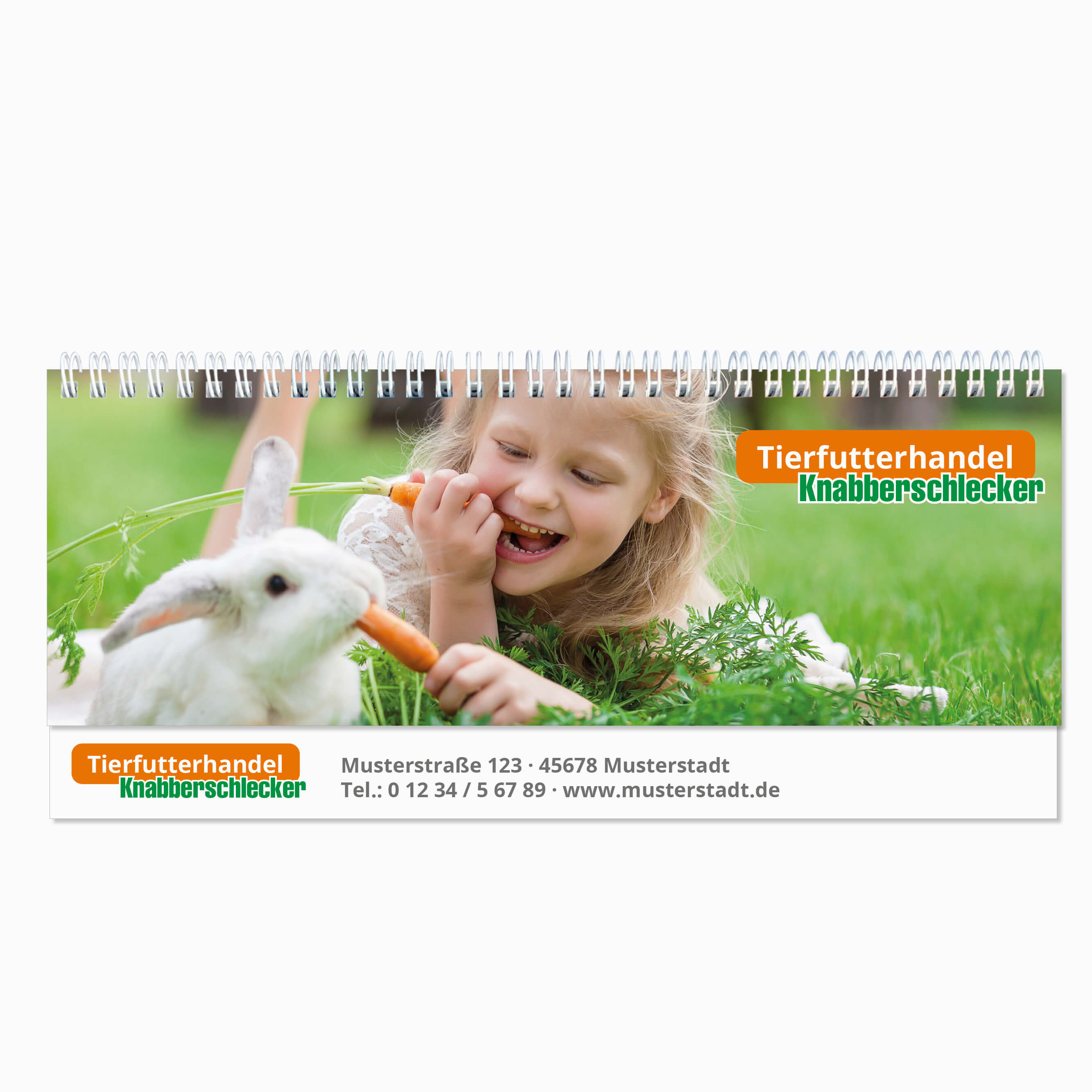 Tischquerkalender Compact Recycling