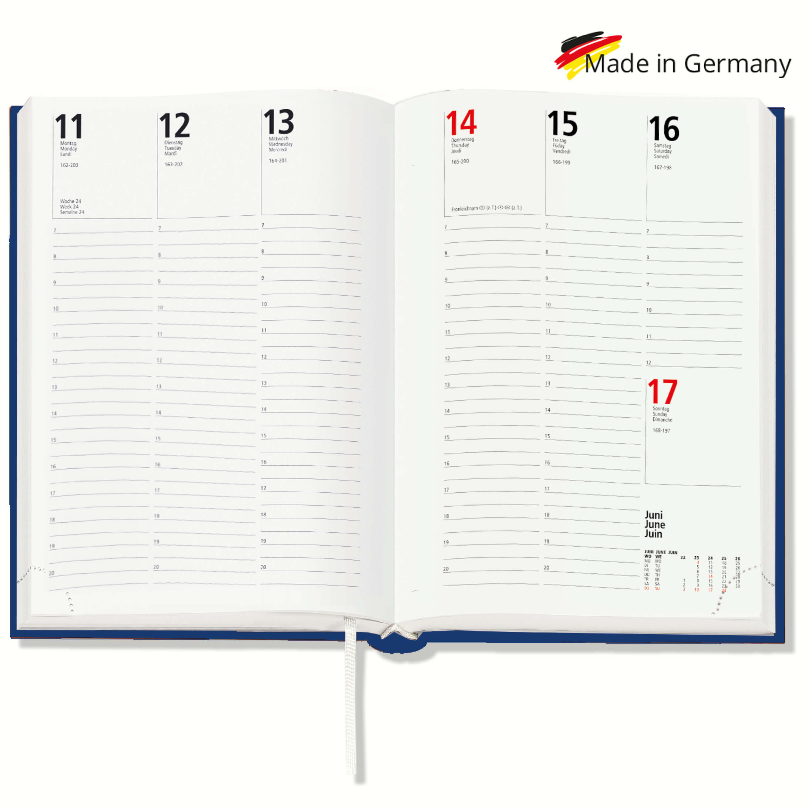 Wochenbuchkalender Septima